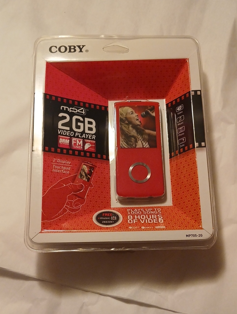 Coby MP4 Video Player